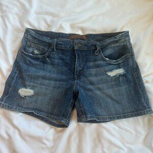 Joe’s Jeans Lightly Distressed Denim Shorts | Size 29